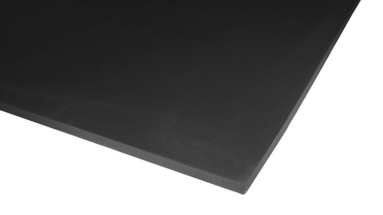 Cell Rubber EPDM, 1000 × 990 × 12,5 mm, 1 × Haut, selbstklebend