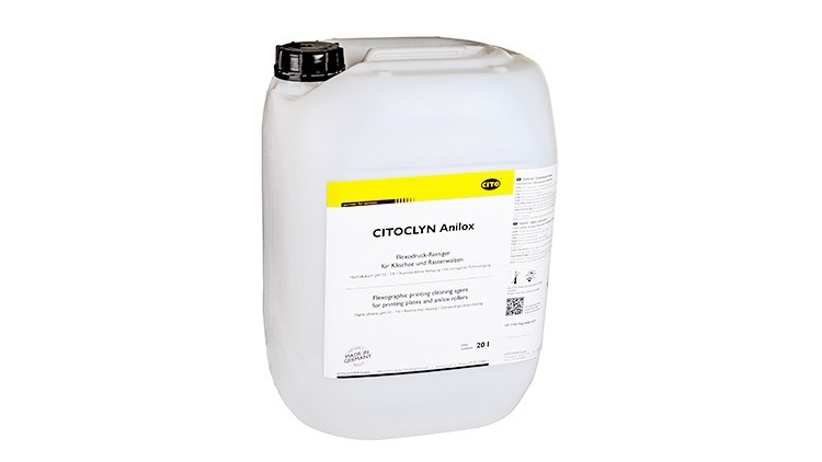 CITOCLYN Anilox 20 Liter, Reinigungsmittel für Flexodruck