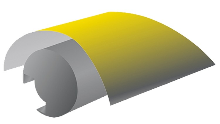Farbabweisendes RSP Gegendruckschutzblech (746 × 513 mm) Perfector