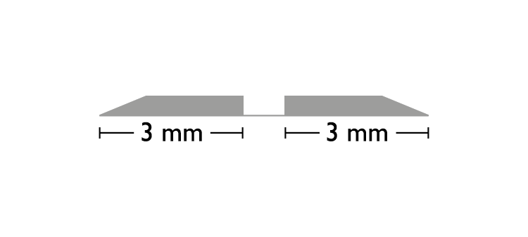 Standard ORS 0,5 × 1,3 × 700 mm (VE = 30 St)
