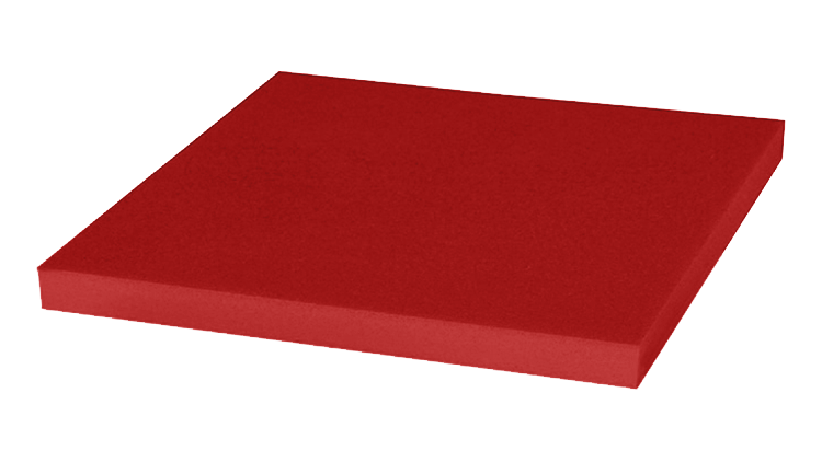 CITO Polytop 60 DUNKELROT, EasyFix 658 × 380 × 12 mm