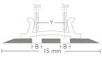 CITO BASICplus Doppelriller 0,3 × 1,2 × 4,0 mm