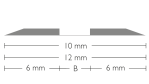 CITO BASICplus 0,8 × 5,0 mm/3-4 pt